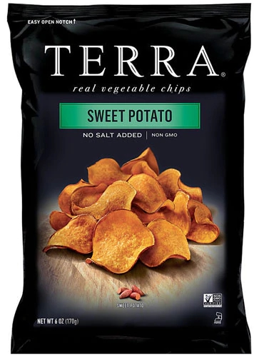 Comprar Terra Real Vegetable Chips No Salt Added Sweet Potato -- 6 oz