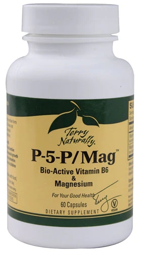 Terry Naturally P 5 P Mag™ Bio Active Vitamin B6 & Magnesium -- 60 Capsules