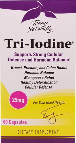 Comprar Terry Naturally Tri-Iodine® -- 25 mg - 60 Capsules