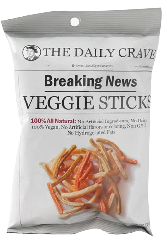 The Daily Crave Veggie Sticks -- 1 oz