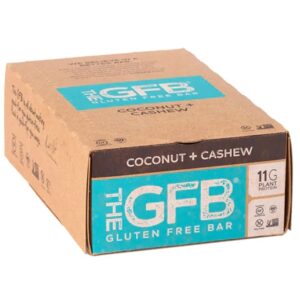 The Gluten Free Bar The GFB™ Coconut Cashew Crunch -- 12 Bars