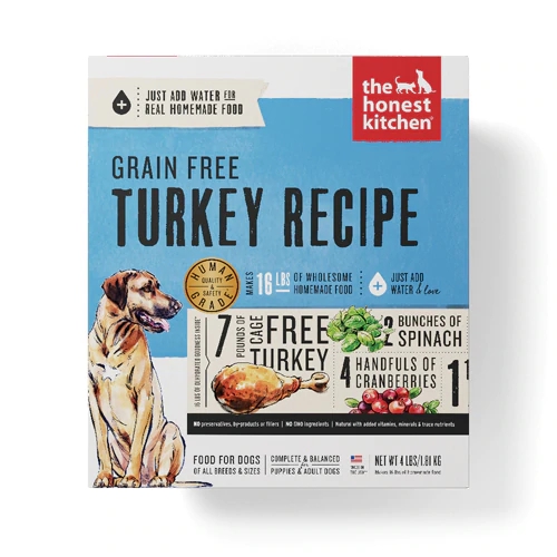Comprar The Honest Kitchen Grain Free Dehydrated Dog Food Turkey Recipe -- 4 lbs