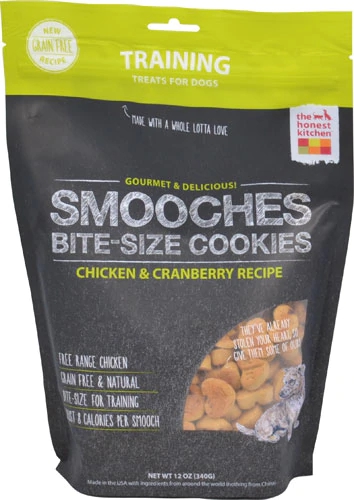 Comprar The Honest Kitchen Smooches Grain Free Bite-Size Cookies Dog Treats Chicken & Cranberry Recipe -- 12 oz
