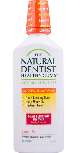 Comprar The Natural Dentist Healthy Gums Antigingivitis Rinse Orange Zest -- 16 fl oz