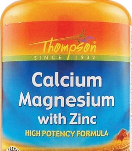 Comprar Thompson Calcium Magnesium with Zinc High Potency Formula -- 90 Tablets
