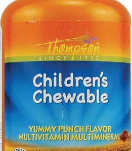 Thompson Children's Chewable Multivitamin Punch -- 120 Chewables