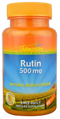 Comprar Thompson Rutin -- 500 mg - 60 Tablets