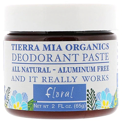Tierra Mia Organics Deodorant Paste Floral -- 2 oz