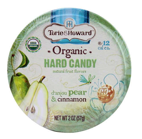 Comprar Torie & Howard Organic Hard Candy D'anjou Pear & Cinnamon -- 2 oz