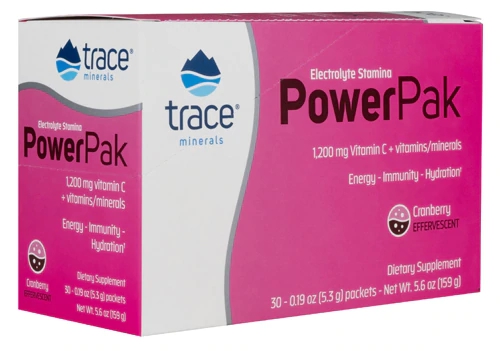 Comprar Trace Minerals Research Electrolyte Stamina Power Pak Cranberry -- 30 Packets
