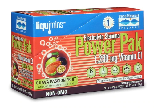 Comprar Trace Minerals Research Electrolyte Stamina Power Pak Guava Passion Fruit -- 30 Packets