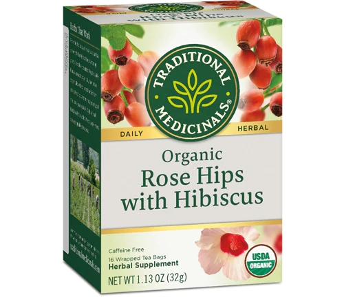 Comprar Traditional Medicinals Organic Rose Hips Rose Hips w/Hibiscus -- 16 Tea Bags