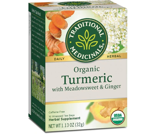 Comprar Traditional Medicinals Organic Turmeric Turmeric with Meadowsweet & Ginger -- 16 Tea Bags