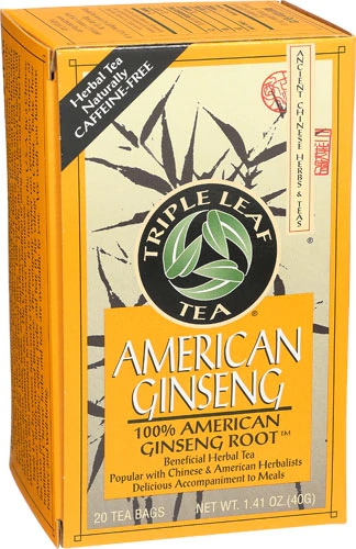 Comprar Triple Leaf Tea American Ginseng -- 20 Tea Bags