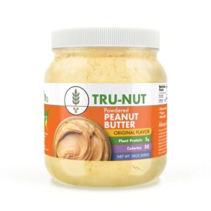 Tru-Nut Powdered Peanut Butter Original -- 30 oz