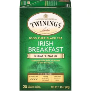 Twinings Classics Black Tea Decaffeinated Irish Breakfast -- 20 Tea Bags