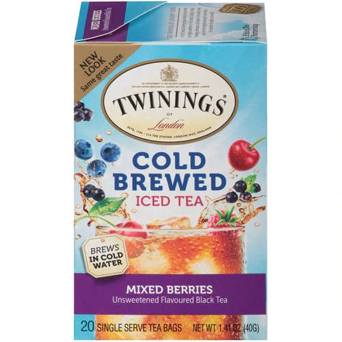 Comprar Twinings Cold Brewed Iced Tea Mixed Berries -- 20 Tea Bags