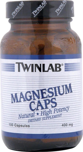 Twinlab Magnesium Caps -- 400 mg - 100 Capsules