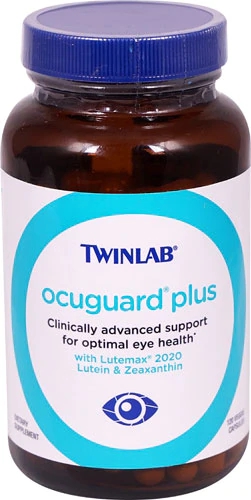 Twinlab OcuGuard® Plus with Lutemax 2020 Lutein & Zeaxanthin -- 120 Veggie Caps