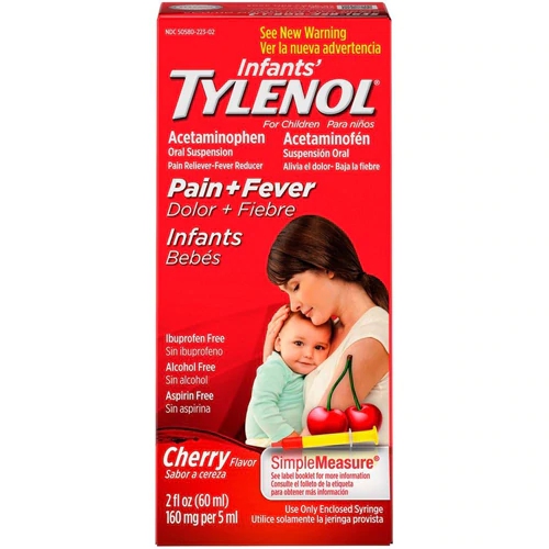 Comprar Tylenol Infants Pain + Fever Simple Measure Cherry -- 2 fl oz