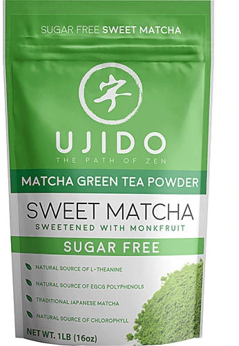 Comprar Ujido Sweet Matcha Green Tea Powder Sweetened with Monkfruit -- 16 oz