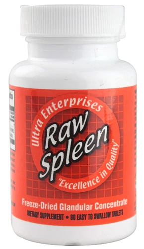 Comprar Ultra Glandulars Raw Spleen -- 60 Tablets