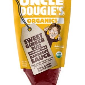Uncle Dougie's Organics Way More Than Barbecue Sauce Sweet Ginger Buzz -- 13.5 oz