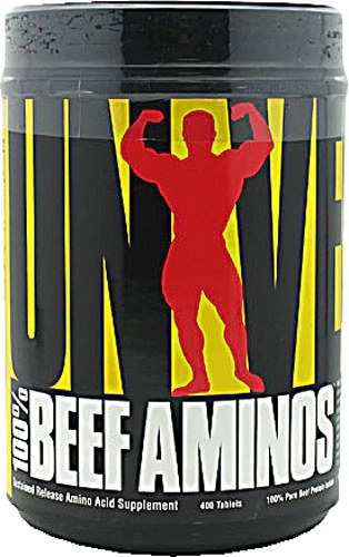 Universal Nutrition Beef Aminos -- 400 Tablets