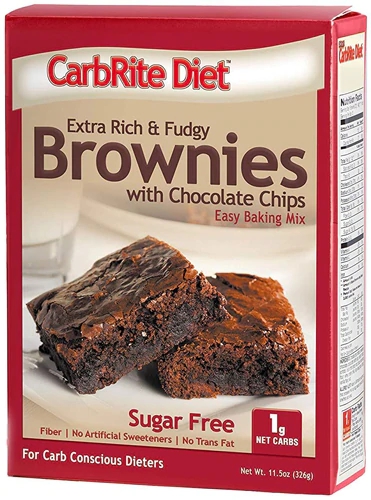 Comprar Universal Nutrition CarbRite Diet™ Brownies with Chocolate Chips Mix Sugar Free -- 11.5 oz