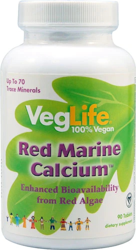Comprar VegLife Red Marine Calcium™ 100% Vegan -- 90 Tablets