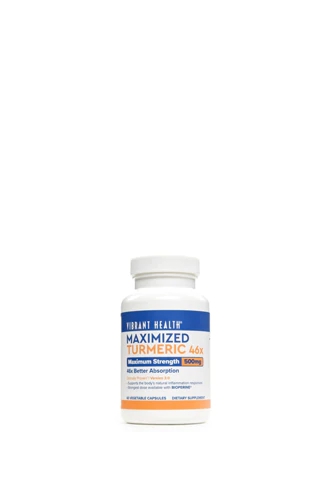 Comprar Vibrant Health Maximized Turmeric 46x -- 60 Vegetable Capsules