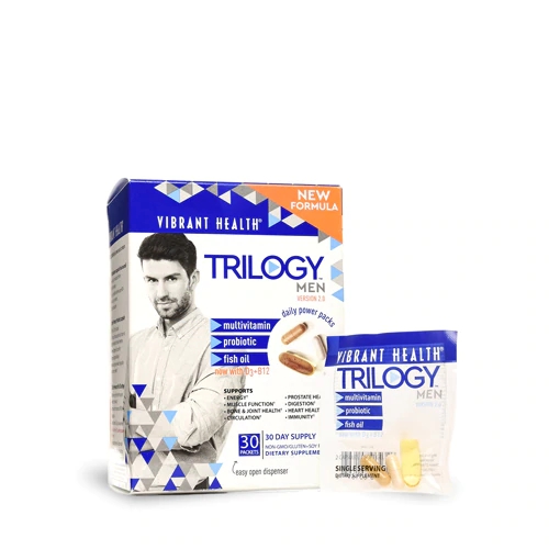 Comprar Vibrant Health Trilogy™ Men Daily Supplement Power Pack -- 30 Packets