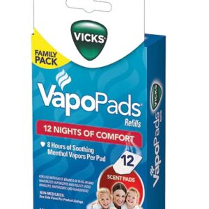 Vicks VapoPads Refill Pads Soothing Menthol Vapors -- 6 Pads