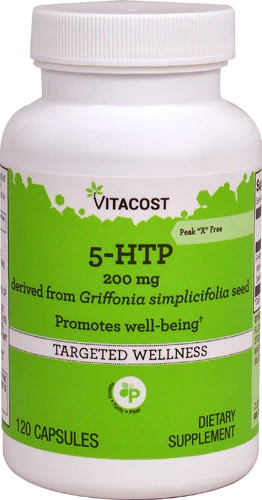 Vitacost 5-HTP -- 200 mg - 120 Capsules