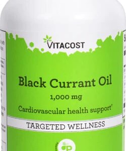 Vitacost Black Currant Oil -- 1000 mg - 120 Softgels