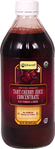 Comprar Vitacost Certified Organic Tart Cherry Juice Concentrate Plus Turmeric & Ginger -- 16 fl oz