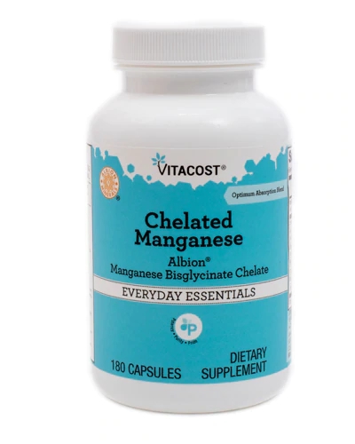 Comprar Vitacost Chelated Manganese - Albion® Manganese Bisglycinate Chelate -- 10 mg - 180 Capsules