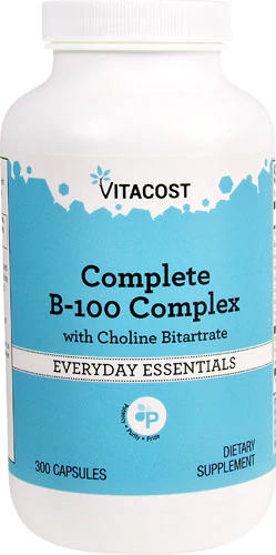 Vitacost Complete B-100 Complex -- 300 Capsules