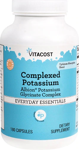 Comprar Vitacost Complexed Potassium - Albion® Potassium Glycinate Complex -- 180 Capsules