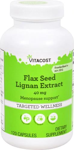 Comprar Vitacost Flax Seed Lignan Extract -- 40 mg - 120 Capsules