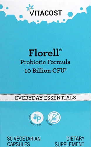 Comprar Vitacost Florell® Probiotic Formula -- 10 billion CFUs‡ - 30 Vegetarian Capsules