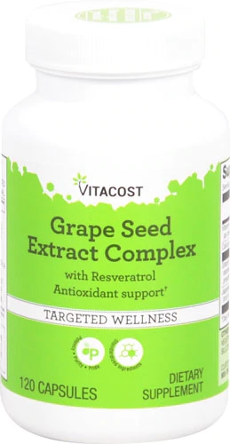 Comprar Vitacost Grape Seed Extract Complex with Resveratrol -- 120 Capsules