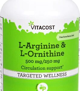 Comprar Vitacost L-Arginine & L-Ornithine 500 mg/250 mg -- 100 Capsules