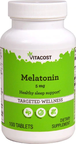 Comprar Vitacost Melatonin -- 5 mg - 100 Tablets