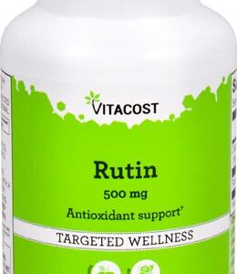 Vitacost Rutin -- 500 mg - 100 Tablets