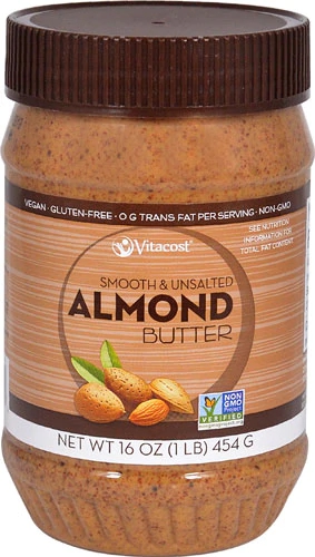 Comprar Vitacost Smooth & Unsalted Almond Butter - Gluten Free and Non-GMO -- 16 oz (454 g)