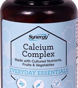 Vitacost Synergy Calcium Complex with Cultured Nutrients, Organic Fruits & Vegetables Blend -- 120 Capsules