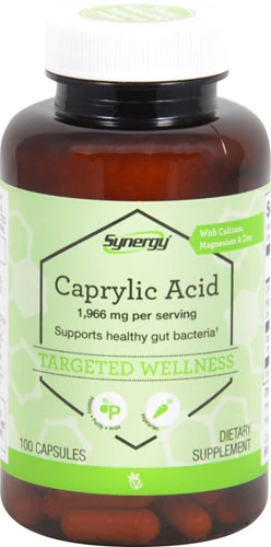 Vitacost Synergy Caprylic Acid -- 1996 mg per serving - 100 Capsules