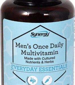 Vitacost Synergy Men's Once Daily Multivitamin Made with Cultured Nutrients & Herbs -- 72 Tablets