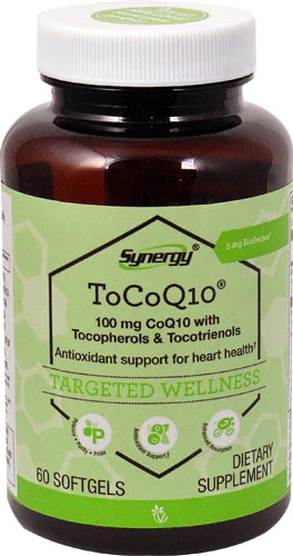 Comprar Vitacost Synergy ToCoQ10® with BioPerine® & EVNol SupraBio™ -- 100 mg - 60 Softgels